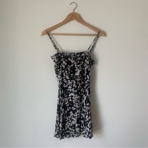Olivaceous Floral Sundress